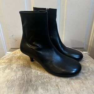 Marsell Spila Black Black Ankle leather Boots Sz 36